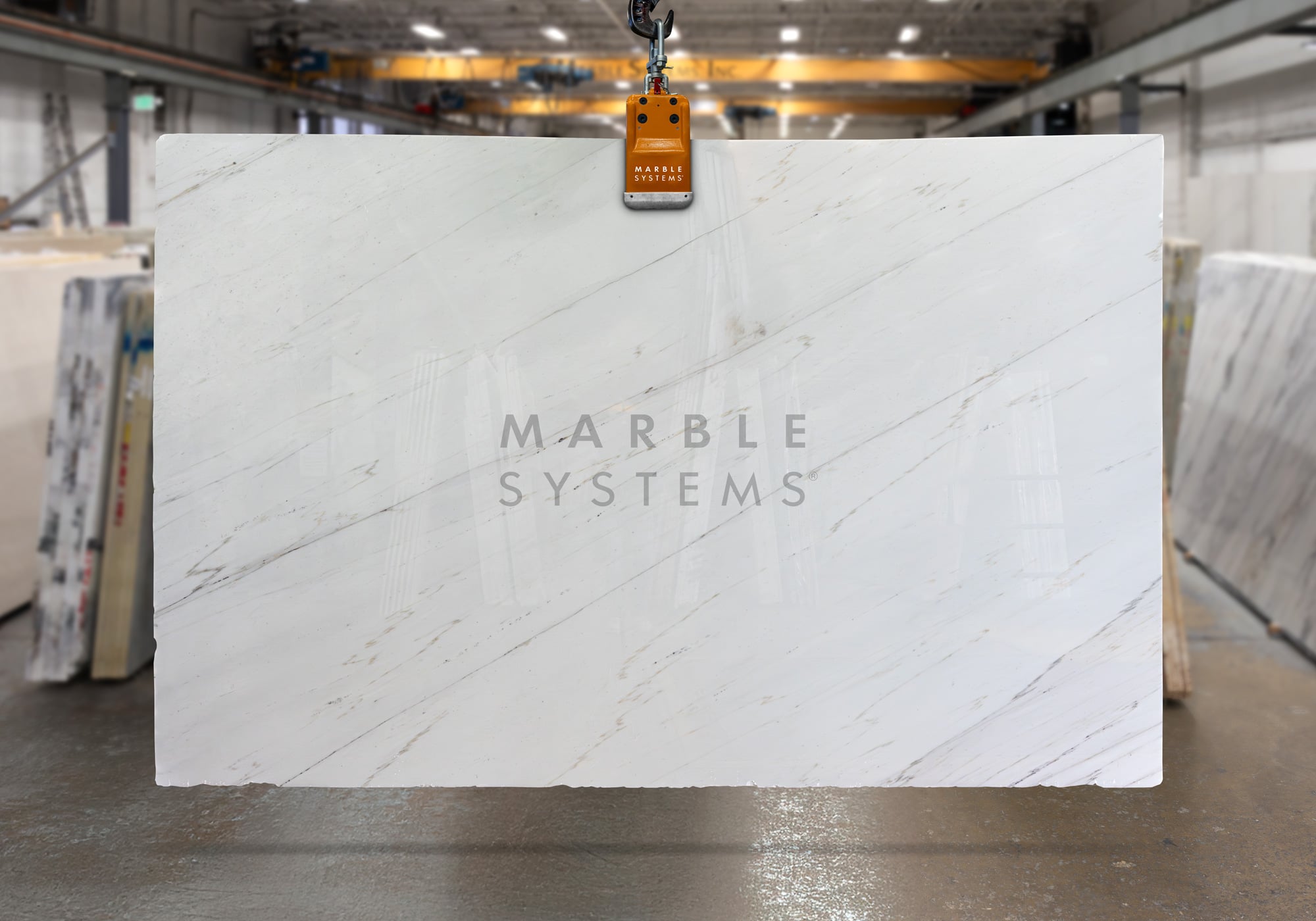 Calacatta Lincoln Polished Marble - Premium product showcase