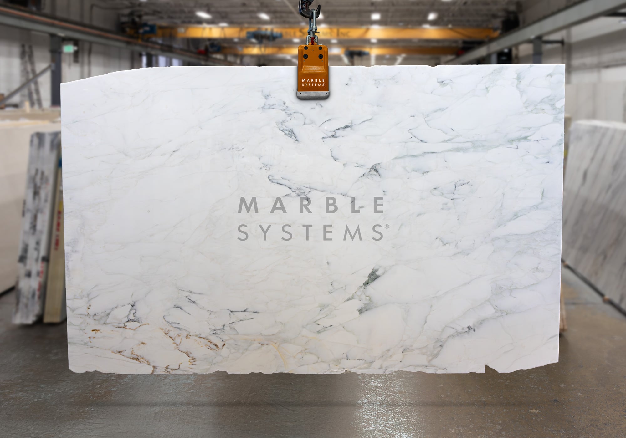 Calacatta Caldia Supreme Polished Marble - Premium product showcase